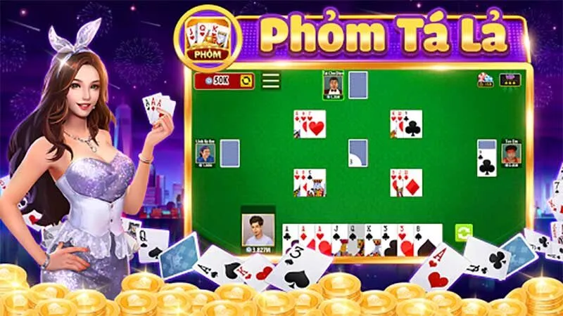 Luật chơi Phỏm - Tá Lả khá đơn giản